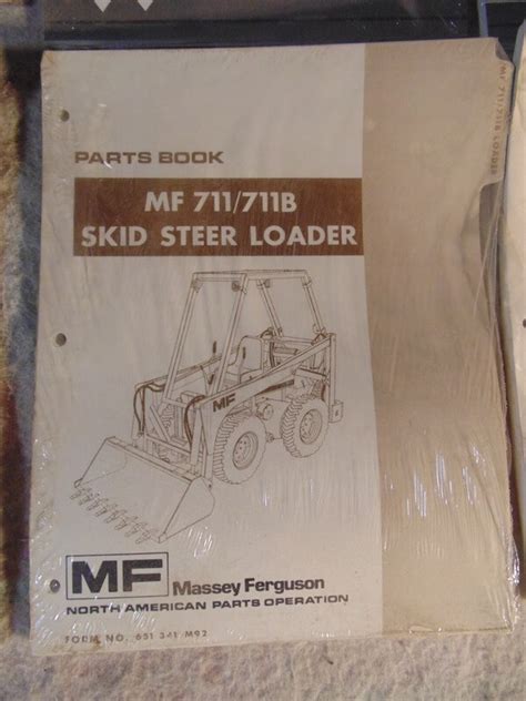 massey ferguson 711b skid steer parts|Massey Ferguson 711B Skid Steer Loader .